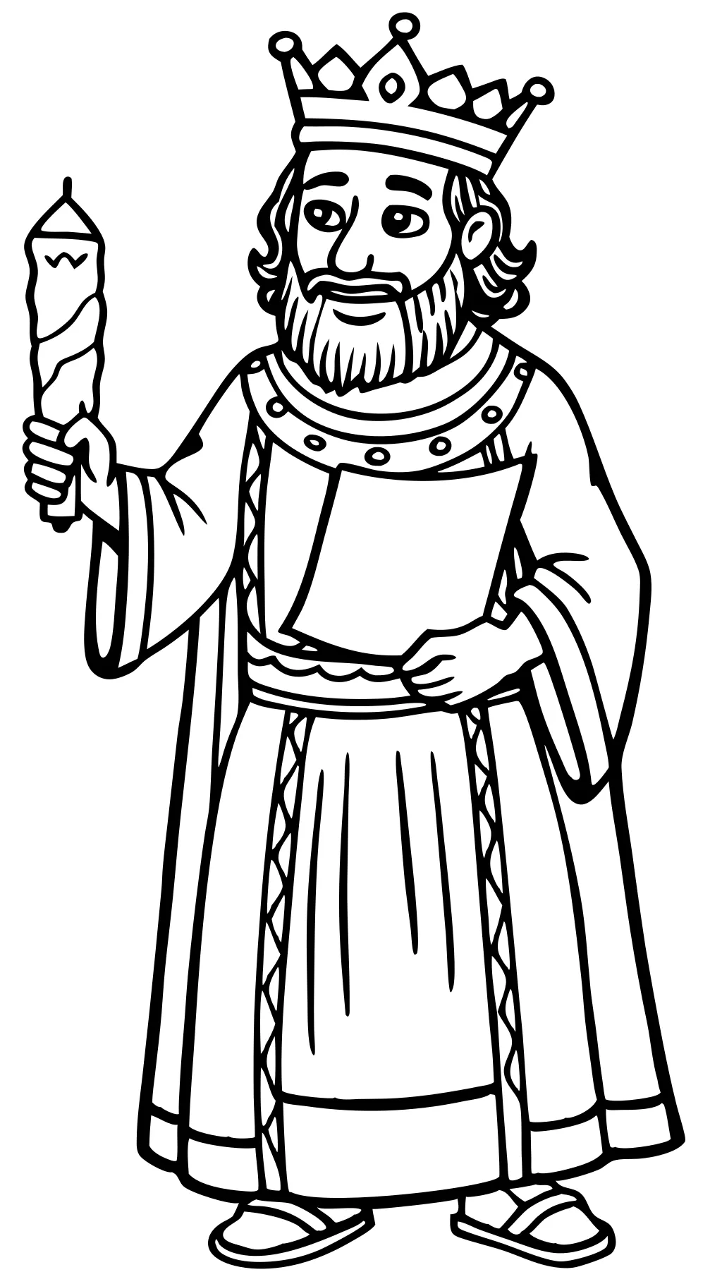 king josiah coloring page